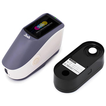 A front view of the YS3060 spectrophotometer showing the screen and aperture.